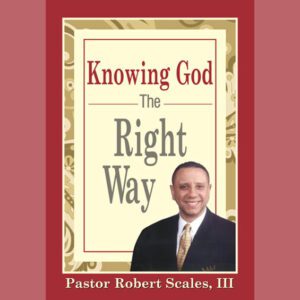 Knowing god the right way book cover