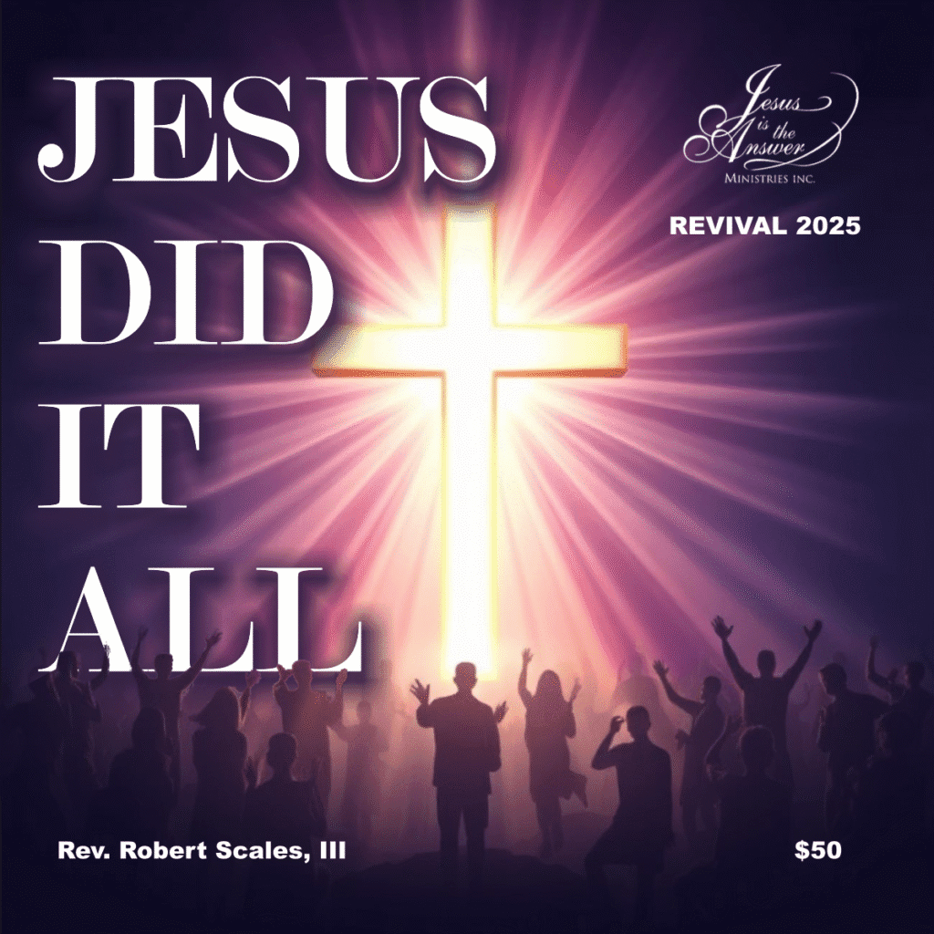 Jesus Did It All